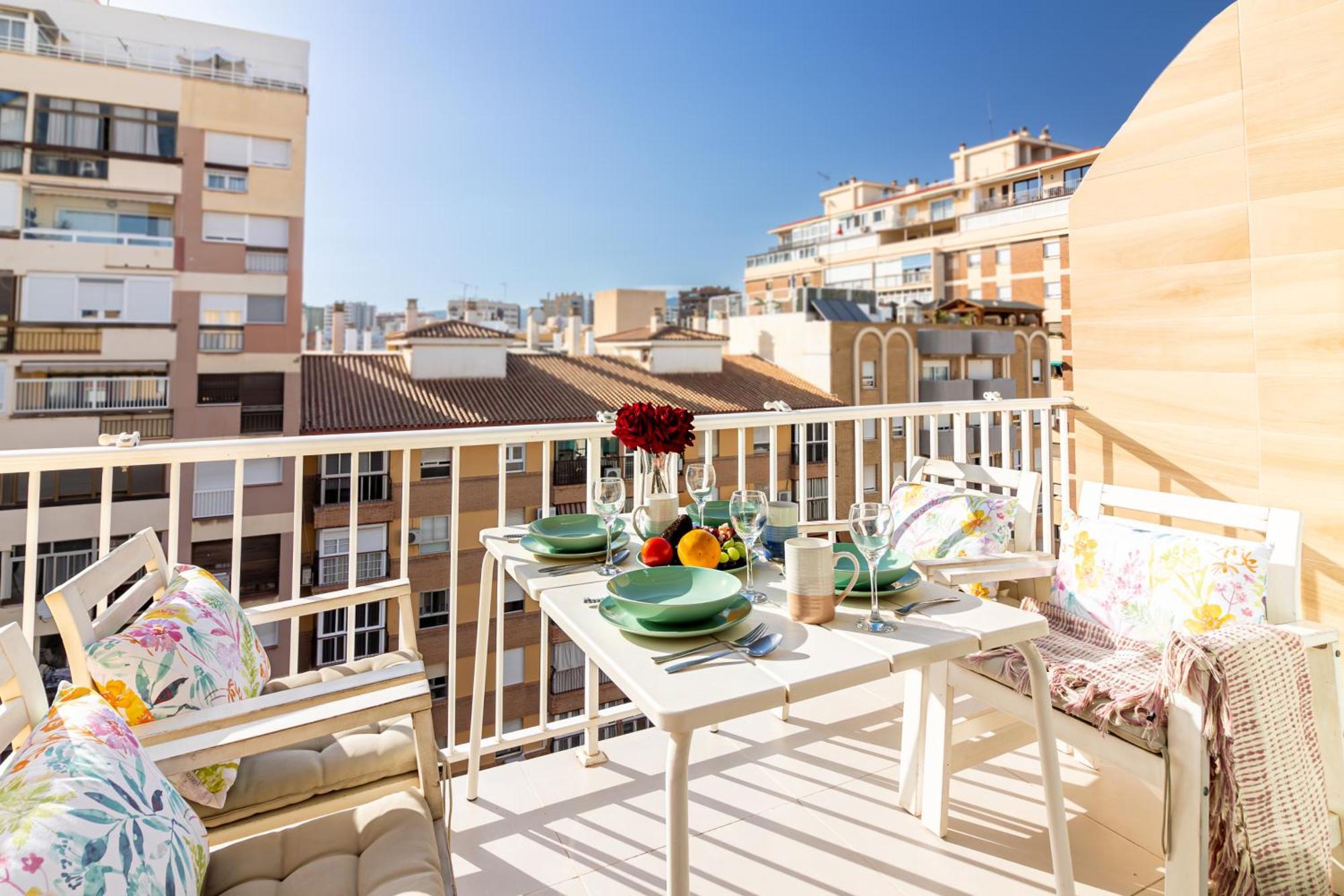 Malaga Center Flat Holidays Salitre Extérieur photo