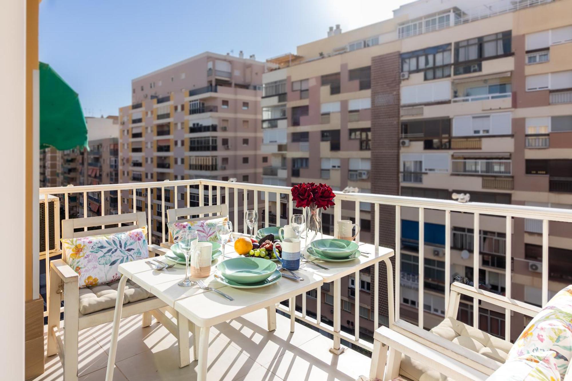 Malaga Center Flat Holidays Salitre Extérieur photo
